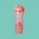 600ml shaker bottle with compartment
