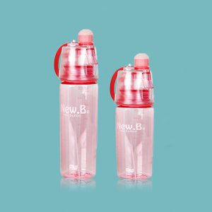 400ml and 600ml Mist Spray Water Bottle BPA FREE