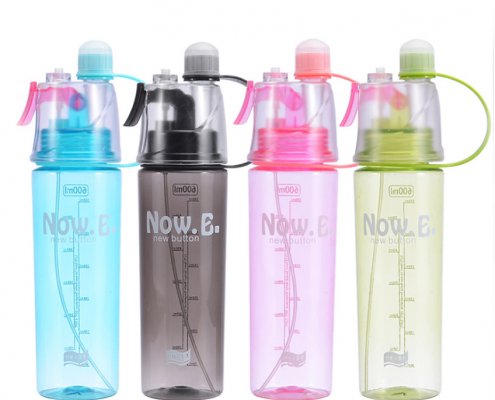 400ml and 600ml Mist spray water bottle BPA FREE