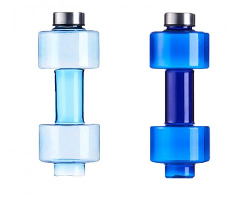 550ml Dumbbell shape Gym Water Bottle