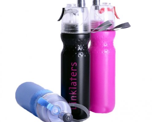 600ML Spray Mist Sport Water Bottle