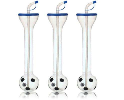 700ML Football Shape Slush Yard Bottle