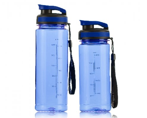 BPA FREE Reusable Plastic Water Bottle
