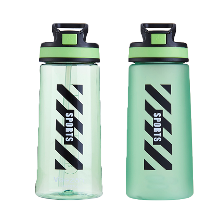 Drink Water Bottle With Straw 27OZ