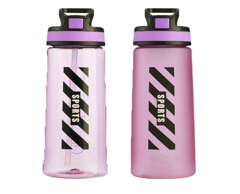 Drink Water Bottle With Straw 27OZ 2