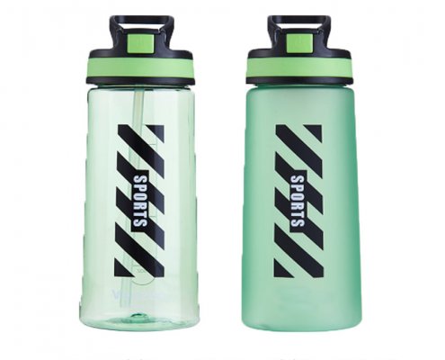 Drink Water Bottle With Straw 27OZ