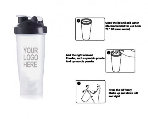 How to use shaker bottle