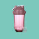 Capsule Shape Easy Mixing Clear Shaker Bottle