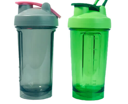 500ml and 700ml clear shaker bottle best