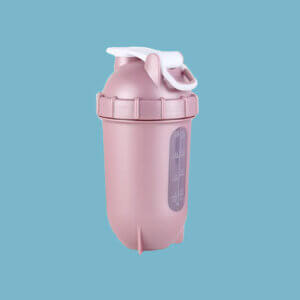 18-Ounce Protein Shaker Bottle With Transparent Scale Mark