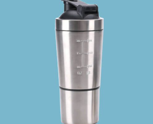 metal shaker bottle