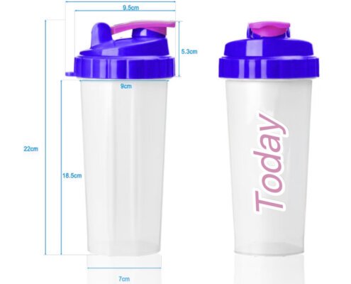 1039-2 600ML Shaker Bottle 1039 2