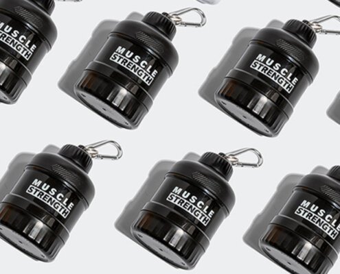 SG-S047-1 Leak-Resistant Travel Snack Container for Supplements SG S047 1