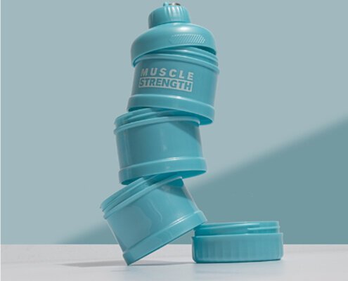 Leak-Resistant Travel Snack Container for Supplements SG S047 3