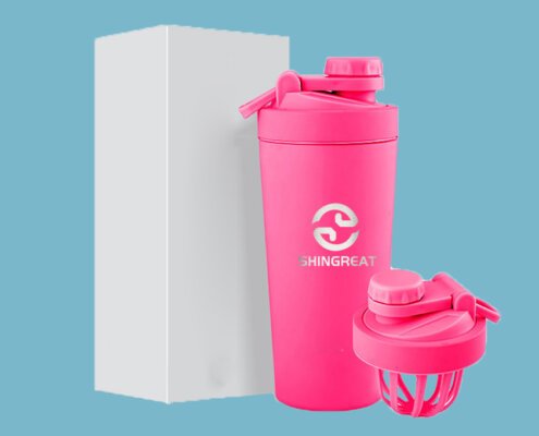 600ML Stainless Steel Shaker Cup