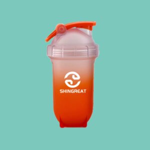 600ML Shaker Bottle SG S085 6 gradient color shaker