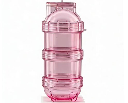 Leak-Resistant Travel Snack Container for Supplements SG S104 3