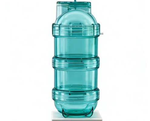 Leak-Resistant Travel Snack Container for Supplements SG S104 4