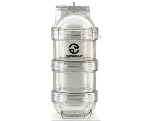 Leak-Resistant Travel Snack Container for Supplements SG S104